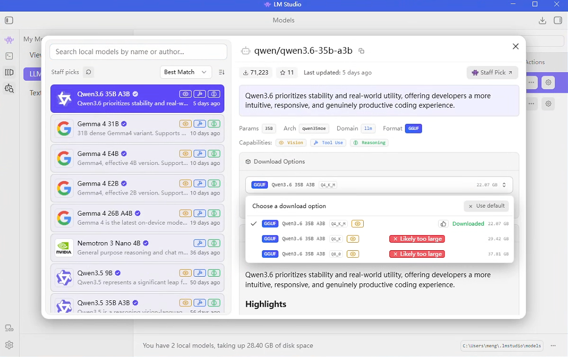 lmStudio-start-model5